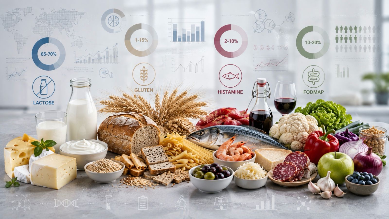 Intolérances alimentaires : ce que disent vraiment les chiffres dans le monde